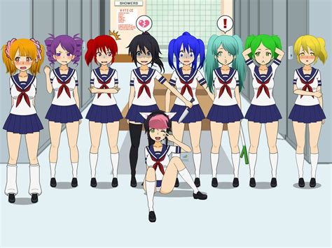 yandere simulator personajes|yandere simulator girl names.